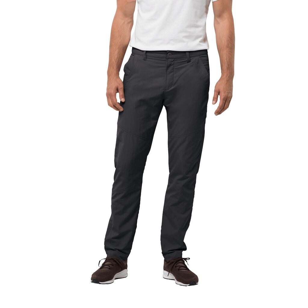 Jack Wolfskin DESERT VALLEYEN Pantalons Homme Noir - CNGFYAW-32